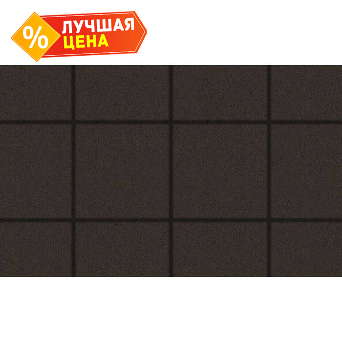 Плитка тротуарная Квадрум Б.6.К.6 гранит коричневый 400x400x60 мм